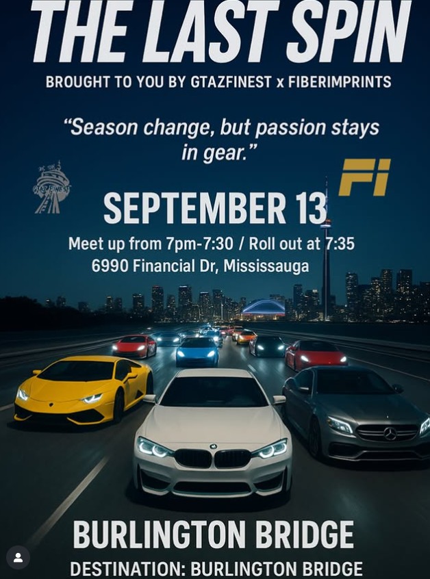 The Last Spin flyer